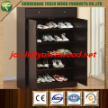 Les tailles chaudes adaptées aux besoins du client de Cabinet de chaussure de panneau de particules de vente chaude de prix bon marché